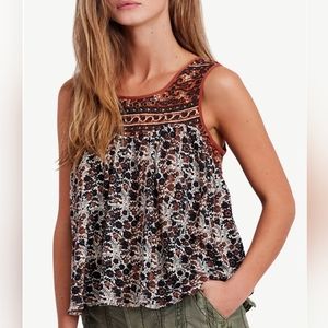 EUC Lucky Coin Free People Tank Top